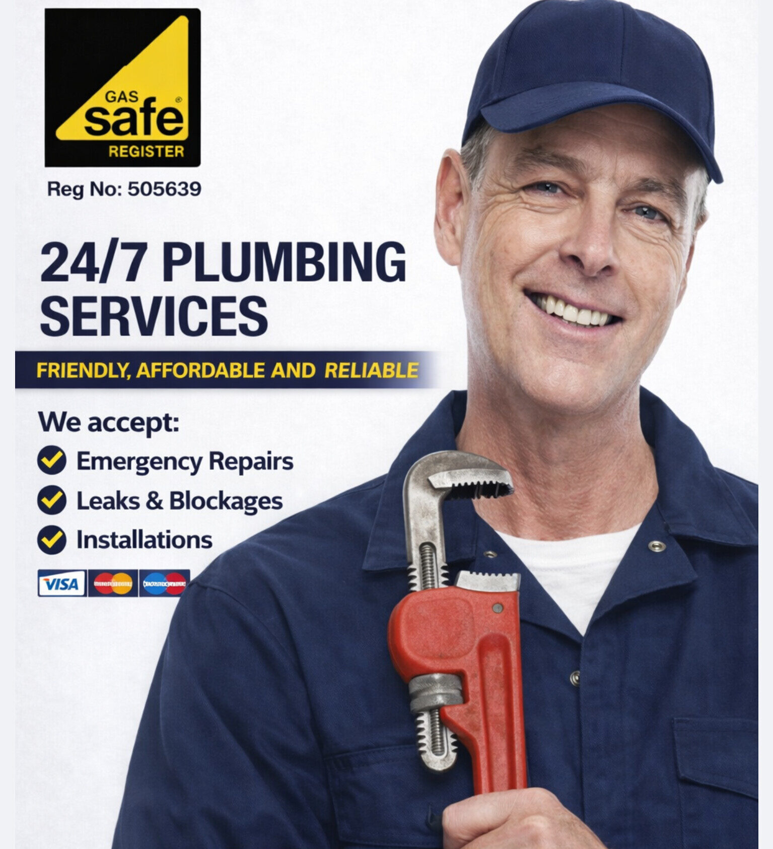 24 Hour Plumber London – Same Day Emergency Service Across London