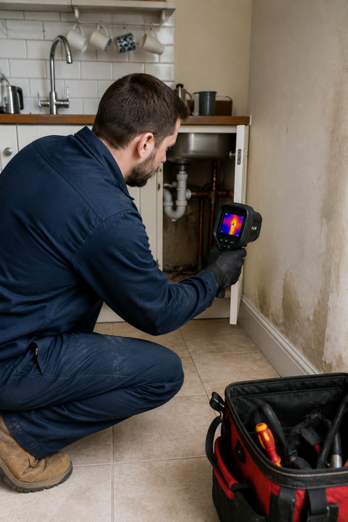 Lead Detection using Thermal Imaging Camera (FLIR)